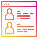 Employee Information  Icon