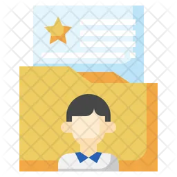 Employee Letter  Icon