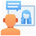 Employee Monitoring Monitoring Evaluation Icon