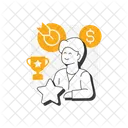 Employee motivation  Icon