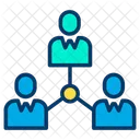 Employee Network  Icon