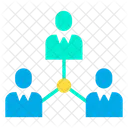 Networking Team Business Team Icon