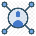 Network People Connection Icon