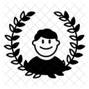 Employee Of The Month Pen Draw Icon