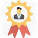 Businessman Achievement Employee Icon