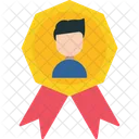 Employee Of The Month Employee Business Icon