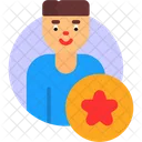 Employee Of The Year Employee Excellent Icon