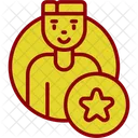 Employee Of The Year Employee Excellent Icon
