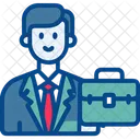Employee Office Woman Icon