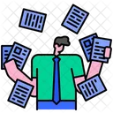 Employee Overload  Icon