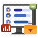Employee Ranking Group Ranking Comparative Employees Icon