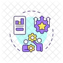 Human Resource Management Concepts Icon