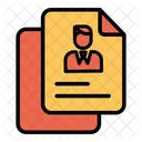 Document Cv Profile Icon