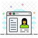 Employee Profile  Icon
