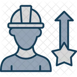 Employee qualification  Icon