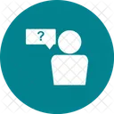 Employee Query Question Icon
