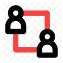 Relation Communication Network Icon
