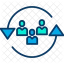 Employee Relocation  Icon