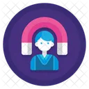 Employee Retention Employee Support Client Support Icon
