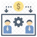 Employee Commission Salary Icon