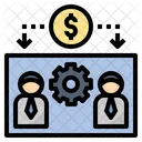 Employee Commission Salary Icon