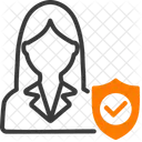 Employee Security Privacy Confidentiality Icon