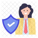 Employee Security Employee Insurance Employee Assurance Icon
