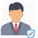 Employee Security  Icon