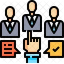 Employee selection  Icon