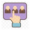 Employee Selection Worker Selection Employee Icon