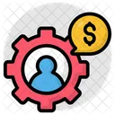 Employee Setting Employee Management Employee Development Icon