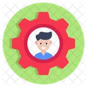 Employee Setting Employee Management Employee Development Icon