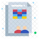 Employee Sheet  Icon