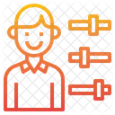 Skills Human Resource Seo Icon