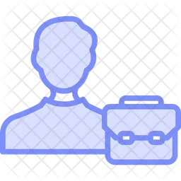 Employee suitcase  Icon