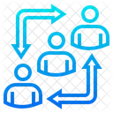 Employee Swapping  Icon