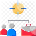 Targetm Employee Target Achieve Icon