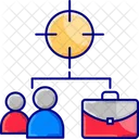 Targetm Employee Target Achieve Icon
