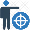 Employee Target Satff Target Target Icon