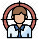 Employee Target  Icon