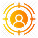 Employee Target Circular Target Looking Employee Icon