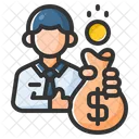 Employee wage  Icon