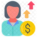 Employee Wages Payroll Salary Icon