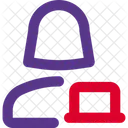 Employee Working  Icon