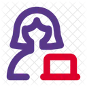Employee Working  Icon
