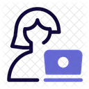 Employee Working  Icon