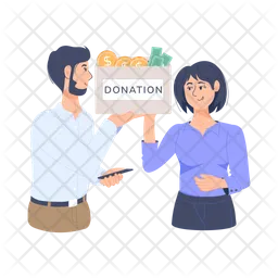 Employees Donation  Icon