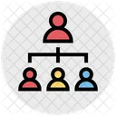 Employees Network Employees Sharing Icon