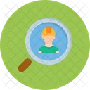 Vacancy Human Resource Employee Search Icon