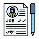 Contract Job Deal Icon